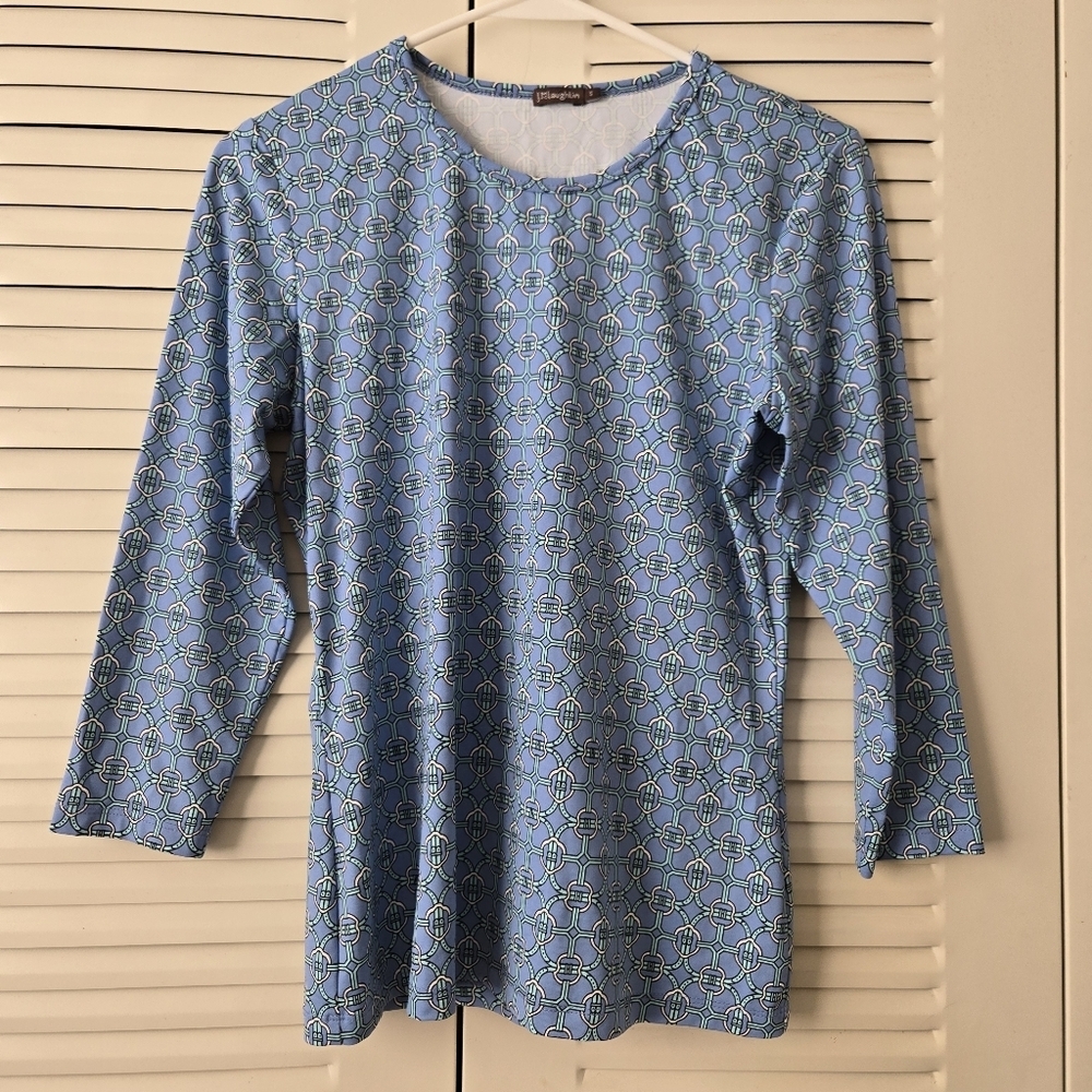 J.Mclaughlin Top Blue Size Small #107